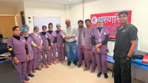 Training at Zindal Hospital